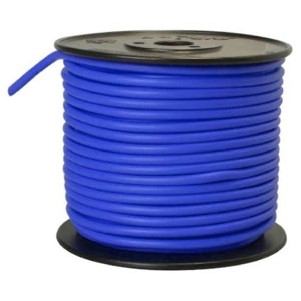 Southwire Coleman Cable 55879923 100 ft. 10 Gauge Primary Wire - Blue - 146992