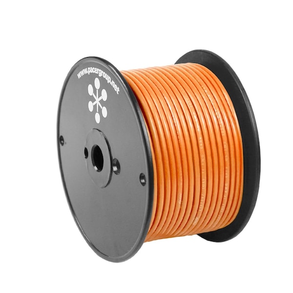 Pacer Group Pacer Orange 10 AWG Primary Wire, 100' - WUL10OR-100