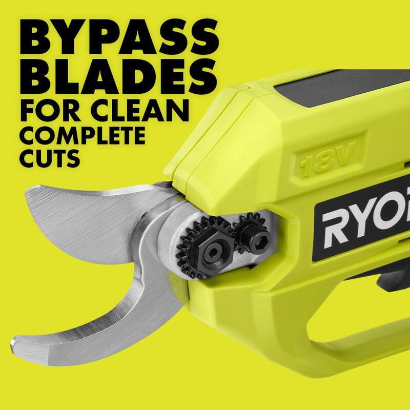 RYOBI ONE+ 18V 6 in. Cordless Battery Compact Pruning Mini Chainsaw and 18V Cordless Pruner with 2.0 Ah Battery and Charger - PCLCW01K-P2504BTL