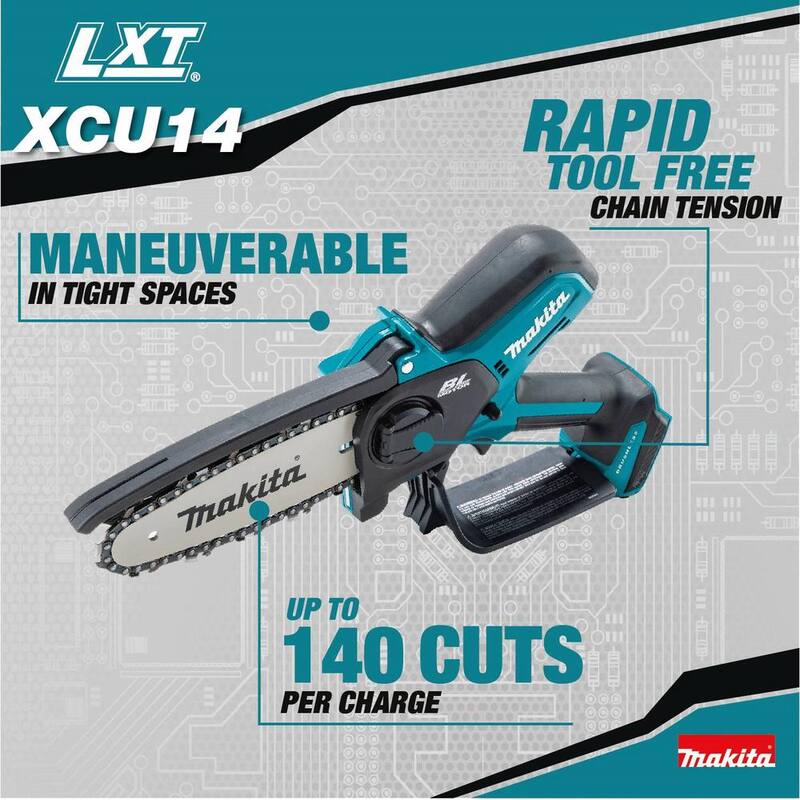 Makita 18V LXT Lithium-Ion Brushless Cordless 6 in. Pruning Saw Kit (2.0Ah) - XCU14SR1