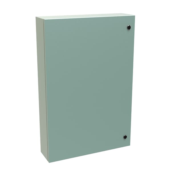 Hammond Steel Electrical Enclosures, 36 in H, 6 in D, 24 in W, NEMA 4, Hinged - EN4SD36246GY