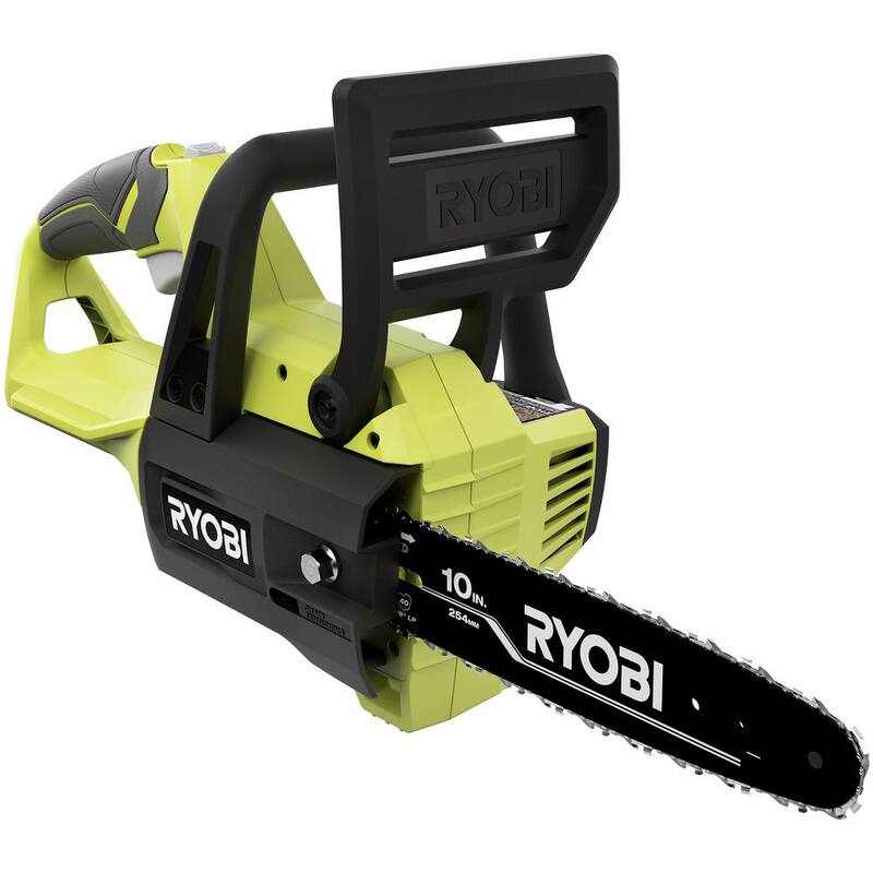 RYOBI 40V 10 in. Battery Powered Chainsaw (Tool Only) - RY40507BTL