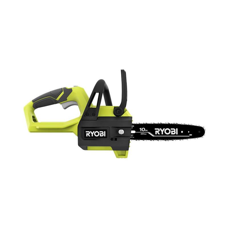 RYOBI 40V 10 in. Battery Powered Chainsaw (Tool Only) - RY40507BTL