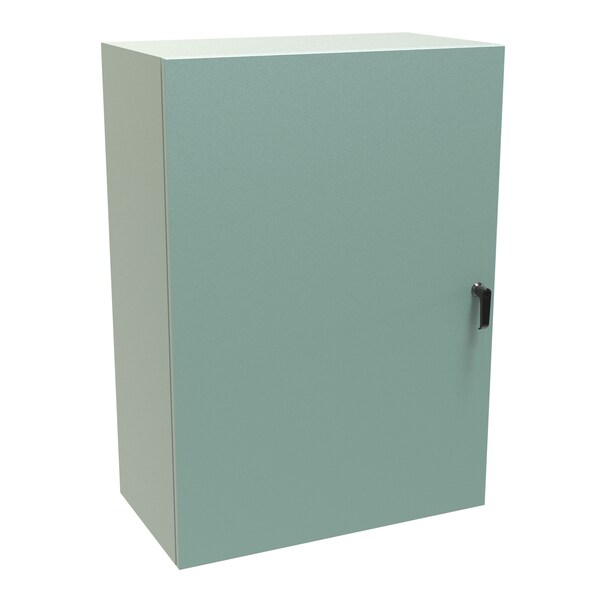 Hammond Steel Electrical Enclosures, 42 in H, 16 in D, 30 in W, NEMA 4, Hinged - EN4SD423016GY