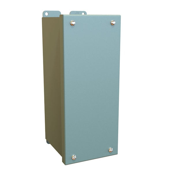 Hammond Steel Electrical Enclosures, 10 in H, 4-3/4 in D, 4 in W, NEMA 12, Lift Off - 1438D