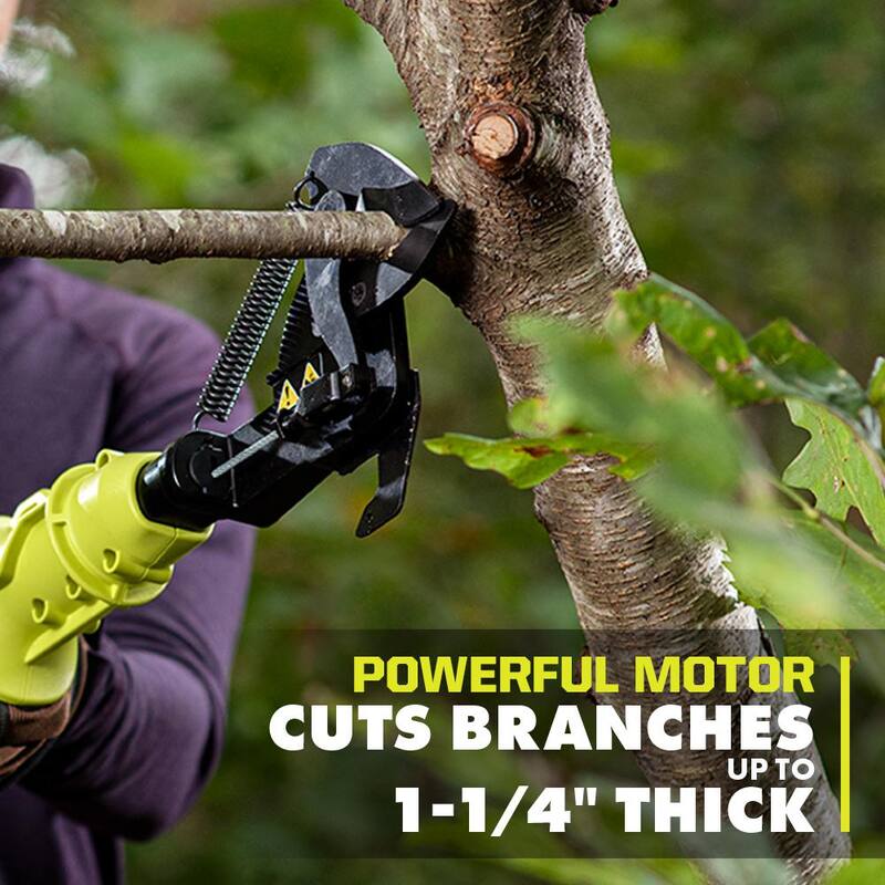 RYOBI ONE+ 18V 6 in. Cordless Battery Compact Pruning Chainsaw & 18V Cordless Battery Lopper w/2.0 Ah Battery and Charger - PCLCW01K-P4362BTL