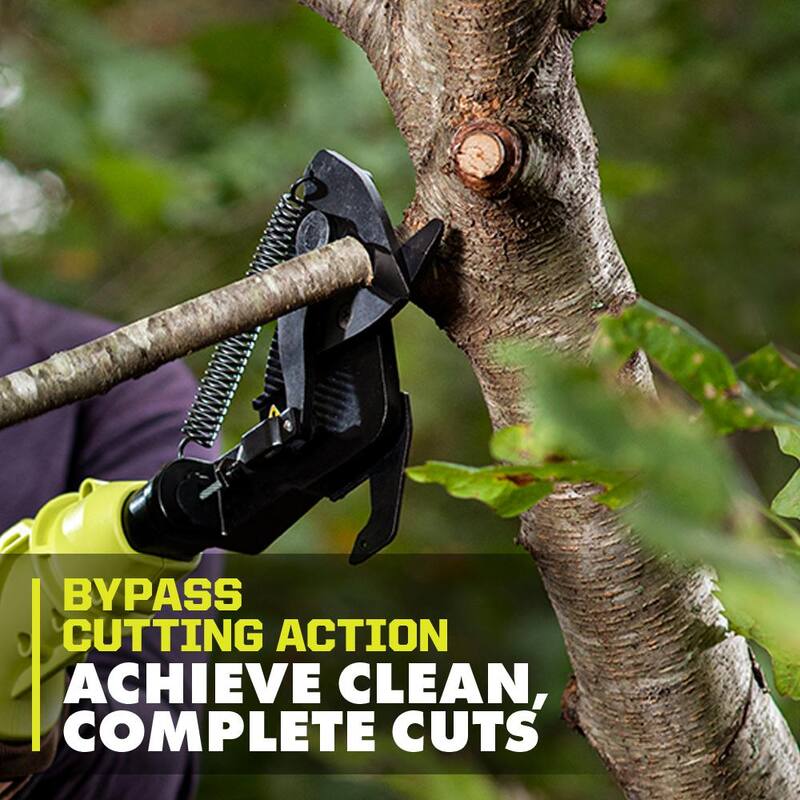 RYOBI ONE+ 18V 6 in. Cordless Battery Compact Pruning Chainsaw & 18V Cordless Battery Lopper w/2.0 Ah Battery and Charger - PCLCW01K-P4362BTL