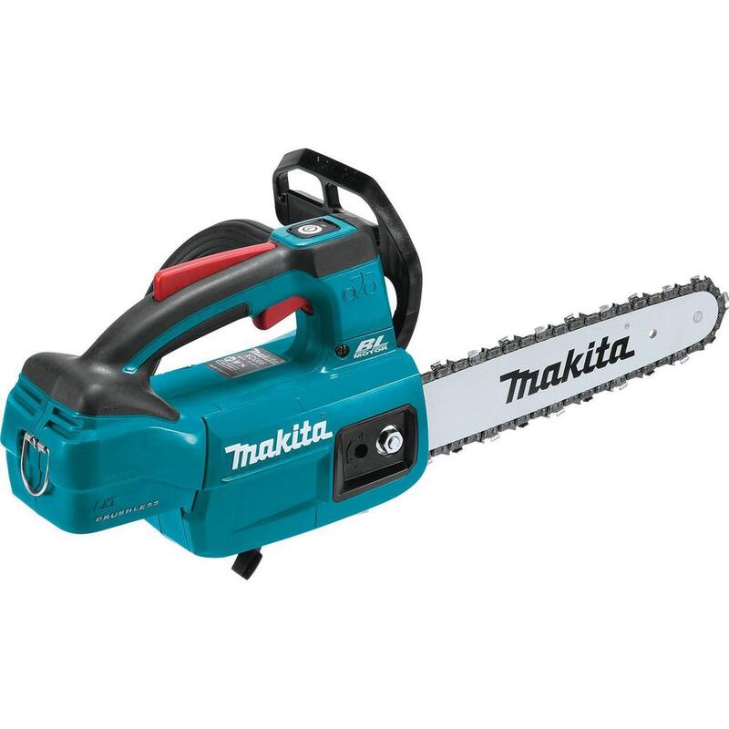 Makita LXT 10 in. 18V Lithium-Ion Brushless Battery Top Handle Chain Saw (Tool-Only) with 18V LXT 5.0 Ah Battery - XCU06Z-BL1850B