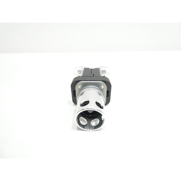 Botón pulsador Allen Bradley, iluminado, sin tapa, 120V CA/CC, cabezal extendido, 30mm - 800T-QA10.