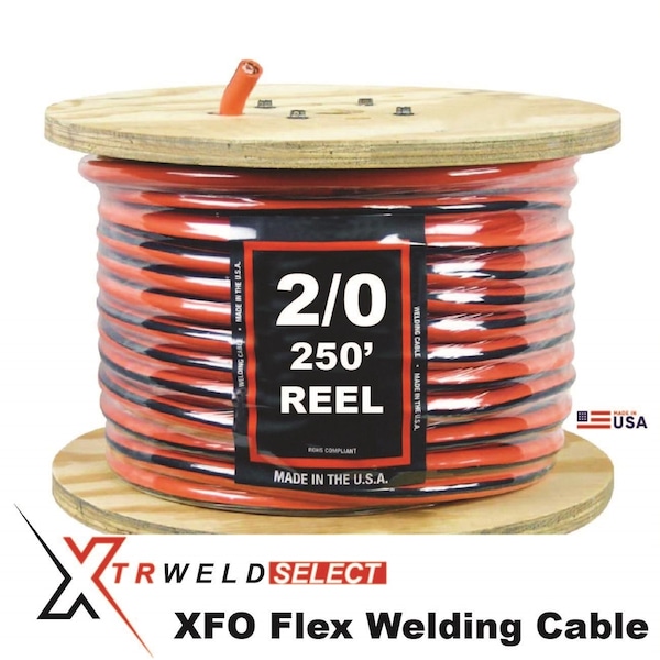 Xtrweld Select XTRweld Cable Select, XFO, 600V, 2/0 AWG, 250' - WCS2/0XFO-250