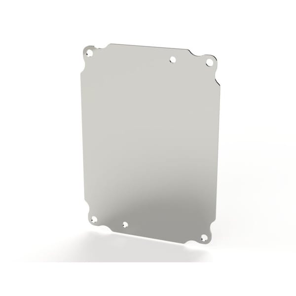 Saginaw Control & Engineering Subpanel, 7 in H, 0.08 in D, 5 in W - SCE-8P6AL