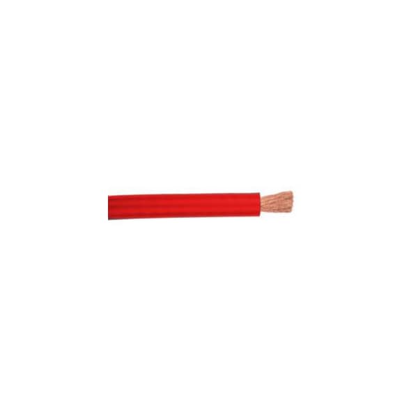Southwire Class K Welding Cable, 4 AWG, 392 Strand, Red, Sold by the FT - 104120504