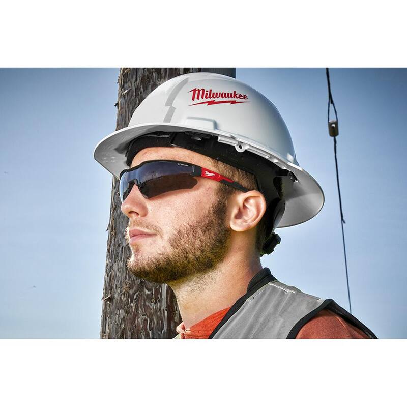 Milwaukee M12 FUEL 6 in. 12V Brushless Electric Battery Chainsaw Tool Only Extra 6 in. Chain & Tinted Safety Glasses - 2527-20-49-16-2732-48-73-2015