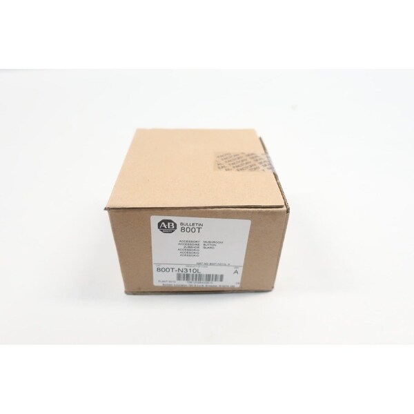 Allen Bradley 800T-N310L: Partes y Accesorios de Interruptor de Guarda de Botón en Forma de Hongo - 800T-N310L