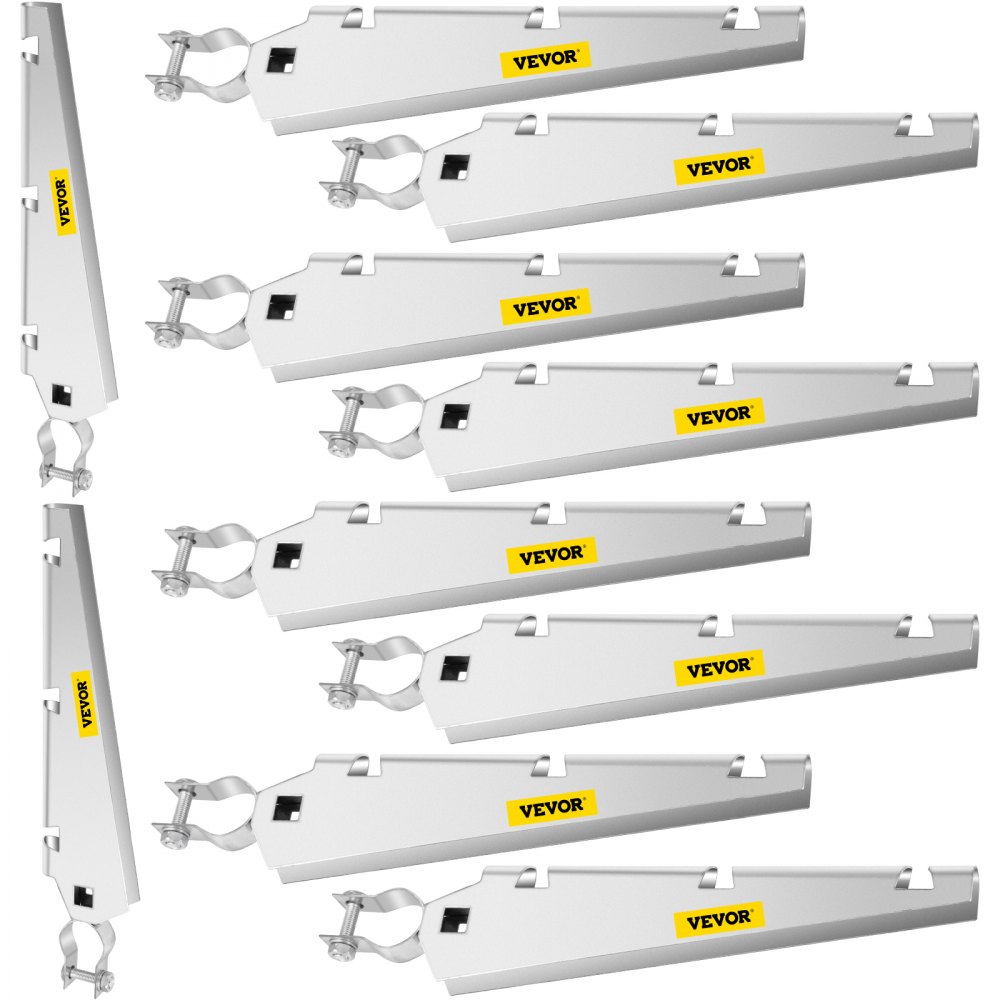 VEVOR Barbed Wire Arm Set of 10 Extend Arm Barbed Wire for 1-3/8