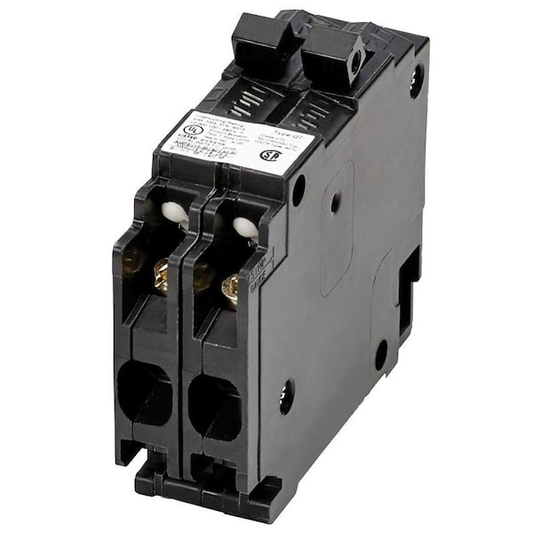 Connecticut Electric Circuit Breaker, QP Series, 20/20A, 2 Pole, 120/240V AC, 10kA - ICBQ2020
