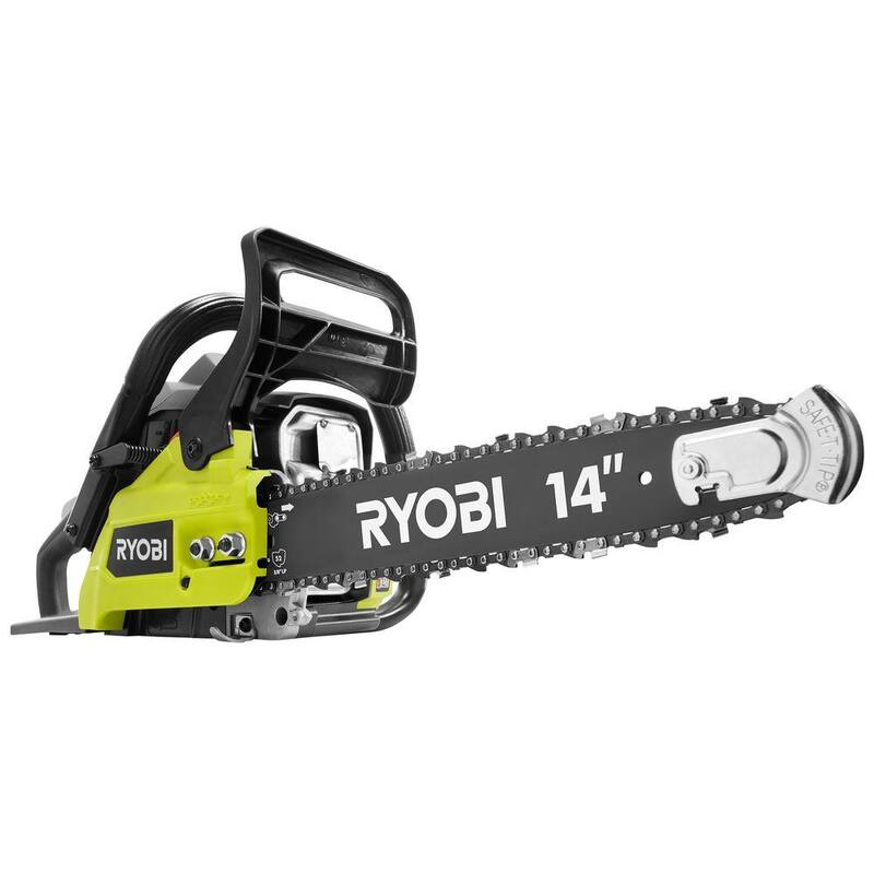 RYOBI 14 in. 37cc 2-Cycle Gas Chainsaw - RY3714