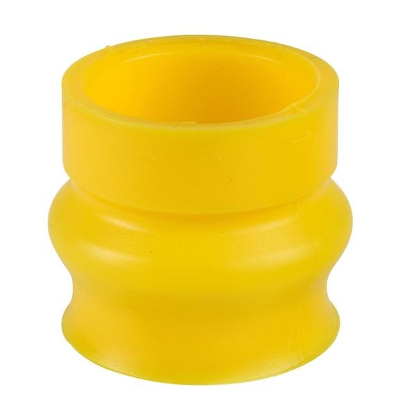 Sellos de fuelle Schneider Electric, Harmony XB4, de silicona, color amarillo, para función de parada de emergencia y apagado, para entornos adversos - ZBZ58