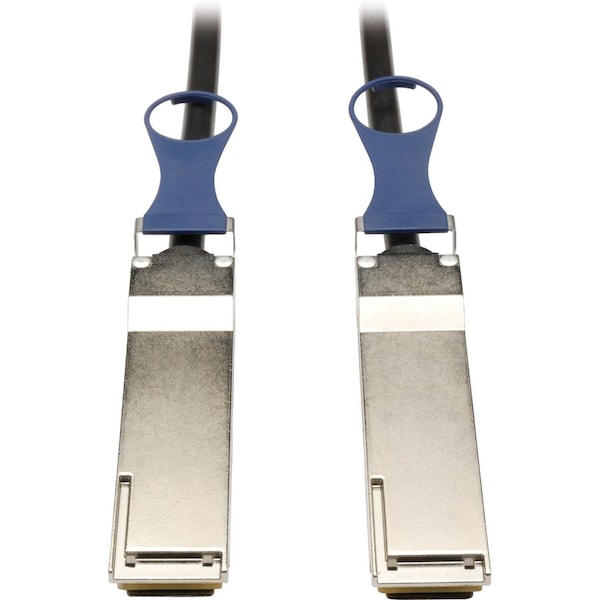 Cable de cobre pasivo Tripp Lite 3M QSFP+ a QSFP+ 40GB INFINIBAND 10FT - N282-03M-BK