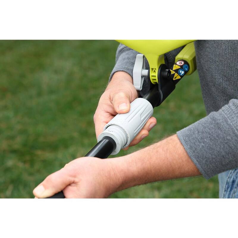 RYOBI 40V HP Brushless 16 in. Battery Chainsaw and 10 in. Battery Pole Saw with 4.0 Ah Battery and Charger - RY40550-PS​