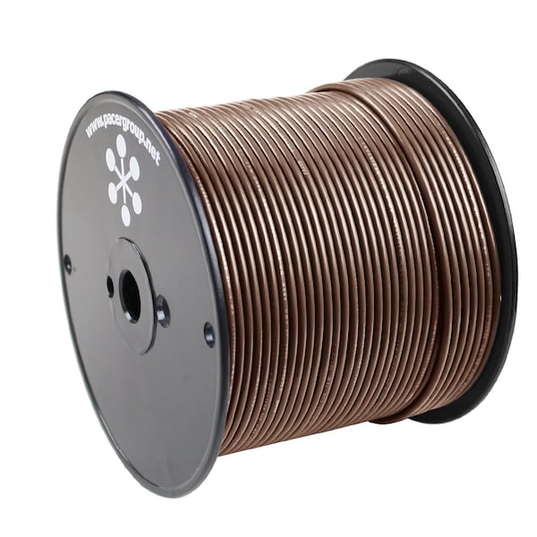 Pacer Group Pacer Brown 18 AWG Primary Wire, 500' - WUL18BR-500