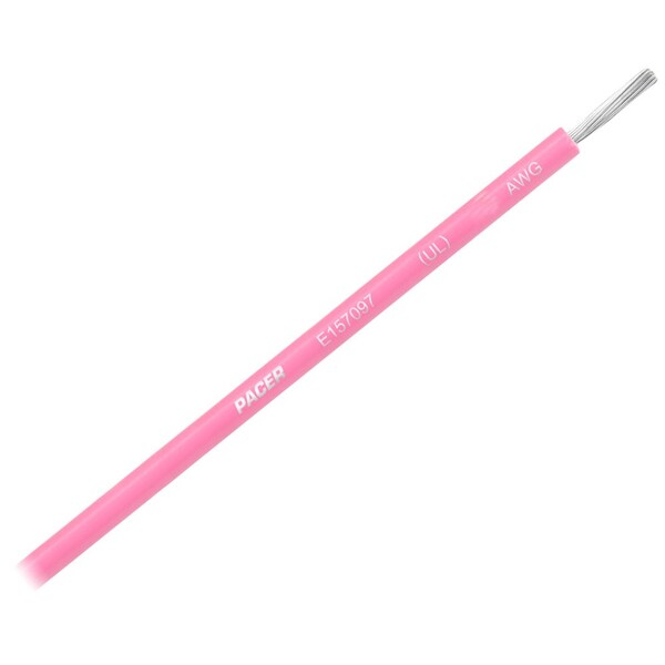 Pacer Group Pacer Pink 14 AWG Primary Wire, 25' - WUL14PK-25