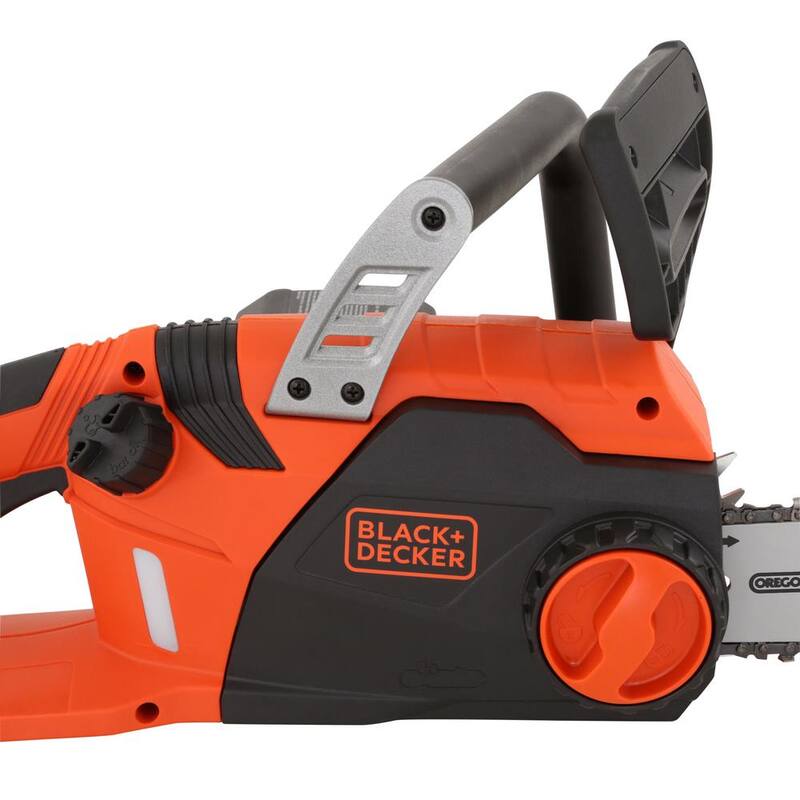 BLACK+DECKER 18 in. 15 AMP Corded Electric Rear Handle Chainsaw with Automatic Oiler - CS1518