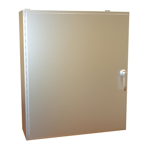 Hammond 316 Stainless Steel Electrical Enclosures, 42 in H, 12 in D, 36 in W, NEMA 4X, Hinged - HW423612S16HK