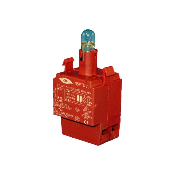 Controles Springer Co Springer Controls, Fuente de Alimentación de 22 mm; Transformador, Intermitente, de 120v a 6v, Terminal de Tornillo - N5PTMVJ