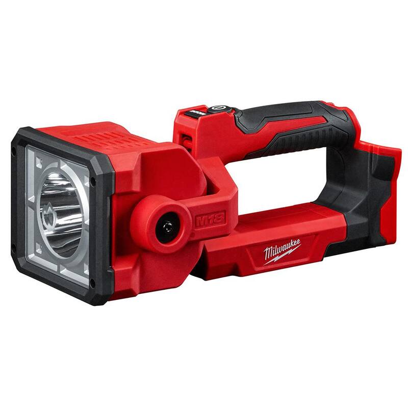 Milwaukee M18 FUEL 16 in. 18V Lithium-Ion  Brushless Battery Chainsaw Kit with M18 1250 Lumens Search Light (2-Tool) - 2727-21HD-2354-20