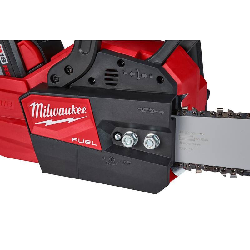 Milwaukee M18 FUEL 16 in. 18V Lithium-Ion Brushless Electric Battery Chainsaw Kit & LED Flood Light Combo Kit(2-Tool) - 2727-21HD-2365-20