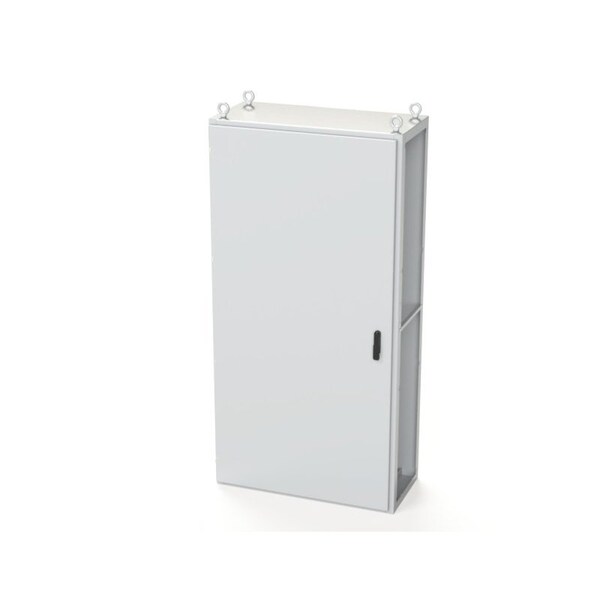 Saginaw Control & Engineering Carbon Steel Electrical Enclosures, 78.74 in H, 18 in D, 39.37 in W, NEMA 3R, 12, 13, Hinged - SCE-S201005LG
