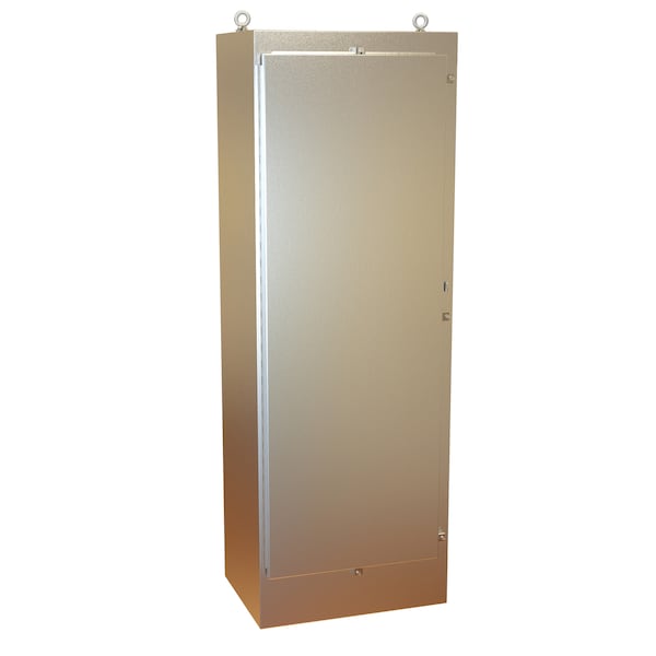 Hammond 304 Stainless Steel Electrical Enclosures, 72.06 in H, 18.06 in D, 25.06 in W, NEMA 4X, Hinged - 1418N4SSW18