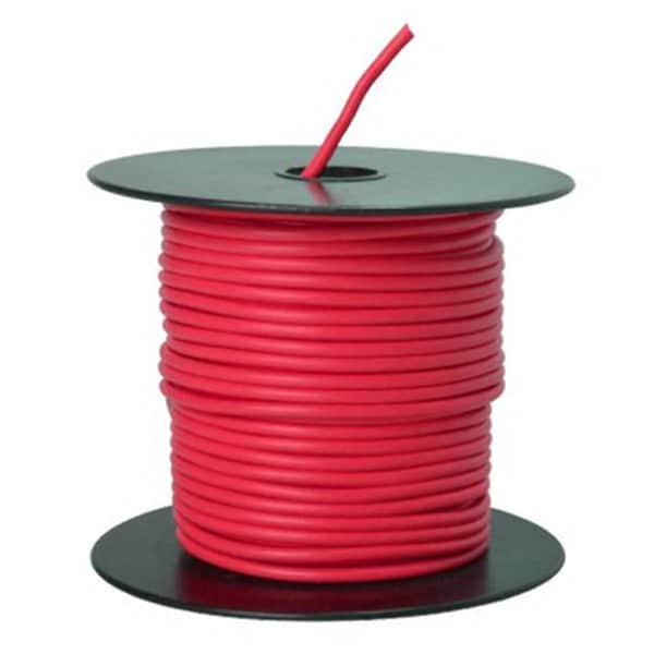 Keen 55669123 100 ft. 14 Gauge Primary Wire - Red - KE2036843