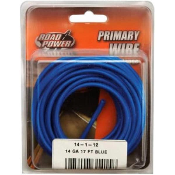 Southwire 55669433 17 ft. Blue 14 Gauge Primary Wire - 115641