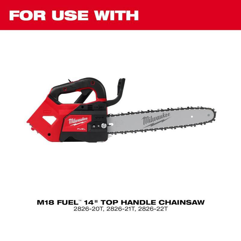 Milwaukee 14 in. Top Handle Chainsaw Chain with 59-Drive Links - 49-16-2744