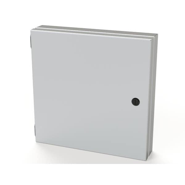 Saginaw Control & Engineering Electrical Enclosures, 12 in H, 1-1/2 in D, 12 in W, NEMA 3R, 4, 12, 13, Hinged - SCE-HA1212LG