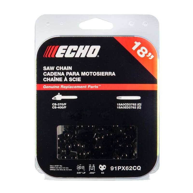 ECHO 18 in. Low Profile Chainsaw Chain - 62 Link - 91PX62CQ