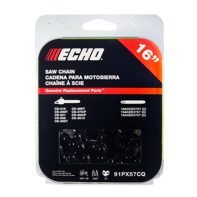 ECHO 16 in. Low Profile Chainsaw Chain - 57 Link - 91PX57CQ
