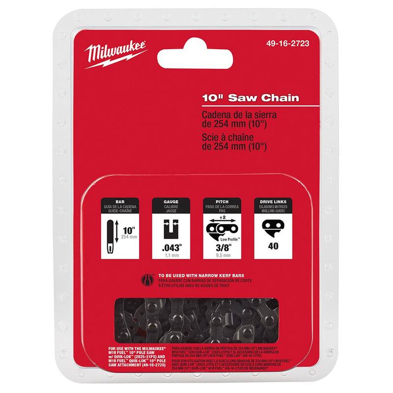 Milwaukee 10 in. Saw Chain - 49-16-2723