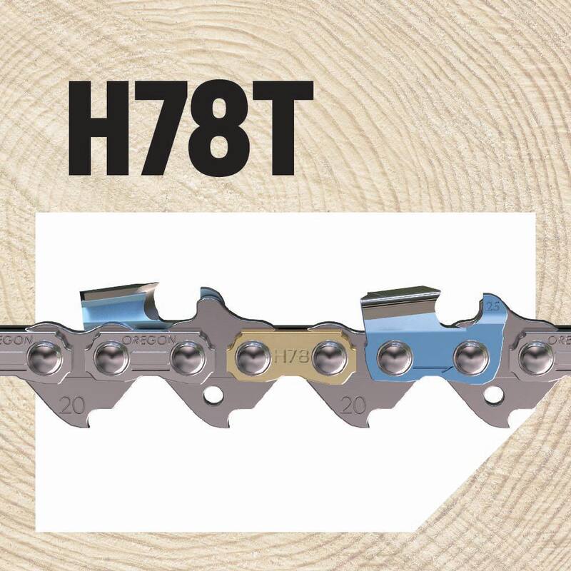 Oregon H78 2-Pack Chainsaw Chain for 20in. Bar Fits Echo, Husqvarna, John Deere, Poulan, Jonsered, Craftsman, Makita and others - H78T-21