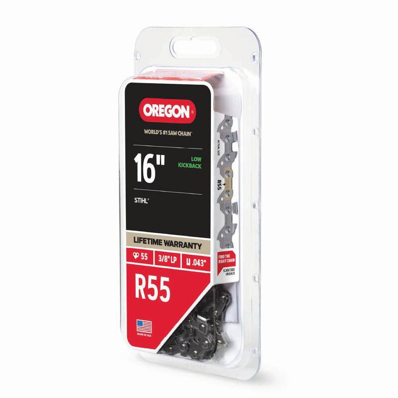 Oregon R55 Chainsaw Chain for 16 in. Bar Fits Stihl models - R55-21