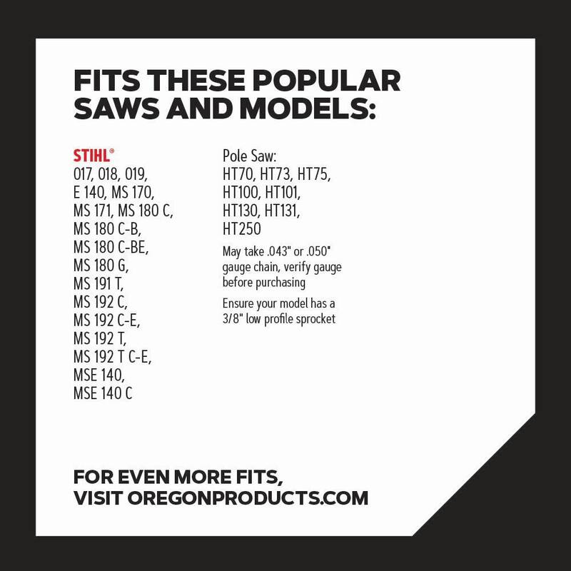 Oregon R55 Chainsaw Chain for 16 in. Bar Fits Stihl models - R55-21
