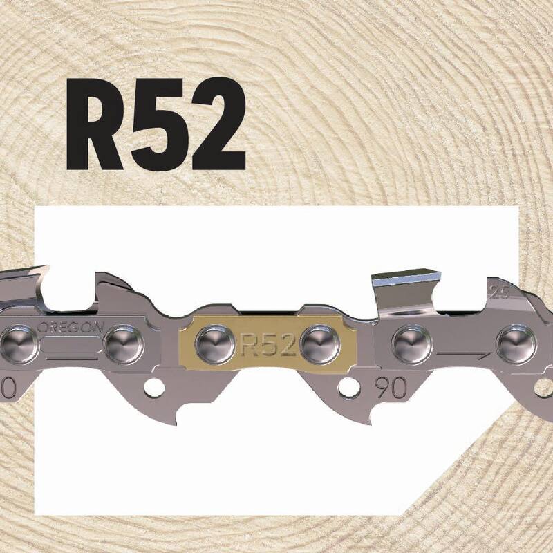 Oregon R52 Chainsaw Chain for 14 in. Bar, Fits Echo, Makita, Husqvarna, Ryobi Poulan and more - R52-21