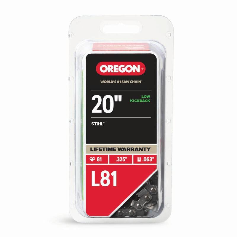 Oregon L81 Chainsaw Chain for 20 in. Bar, Fits Several Stihl Models - L81-21