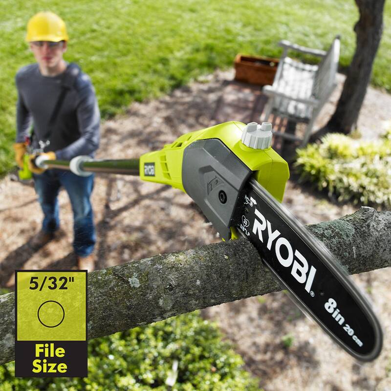 RYOBI 8 in. 0.043-Gauge Replacement Chainsaw Chain 33 Links (2-Pack) - RY8C1-2