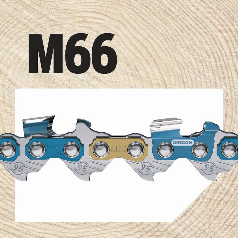 Oregon M66 Chainsaw Chain for 16 in. Bar Fits Echo, Husqvarna and Jonsered, Craftsman, Makita and others - M66-21