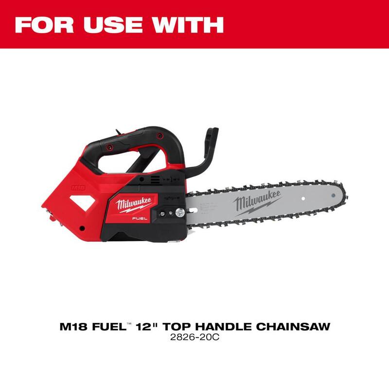 Milwaukee 12 in. Top Handle Chainsaw Chain with 51 Drive Links - 49-16-2742