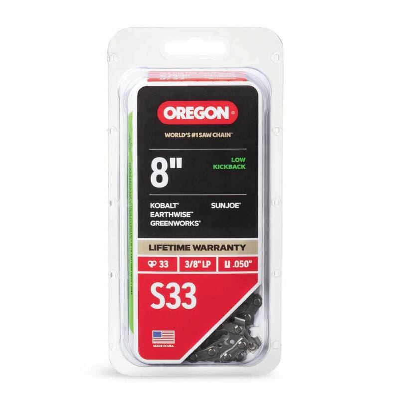 Oregon S33 Pole Saw Chain for 8 in. Bar, Fits Chicago, Earthwise, Greenworks, Sun Joe and more - S33-21