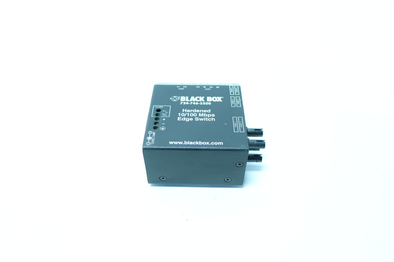 BLACK BOX LBH240AE-H-ST HARDENED 10/100 MBPS EDGE SWITCH ETHERNET AND COMMUNICATION MODULE